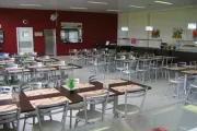 Mesas e cadeiras para buffet infantil